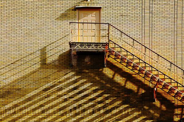 Photograph Larry Hamill Sandusky Stairway 3 on One Eyeland